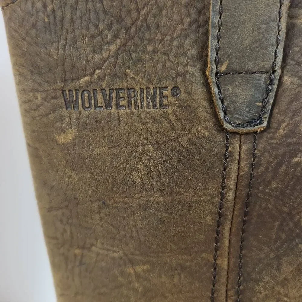 Wolverine Men's Durashock Steel Toe Work Boot Size 9.5 Extra Wide Insulated